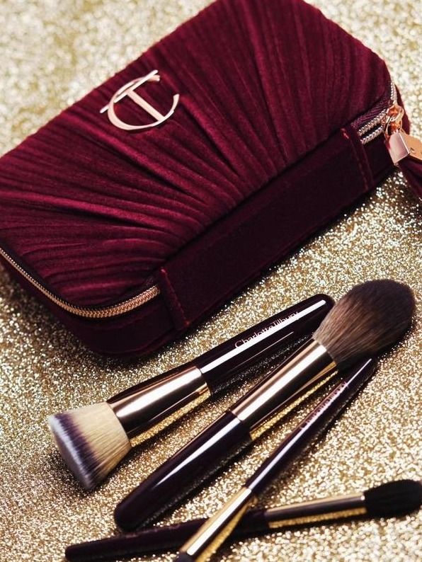 Charlotte Tilbury CharlotteS Hollywood Mini Brush Set Xmas2025 (เคาเตอร์ 2,475฿)