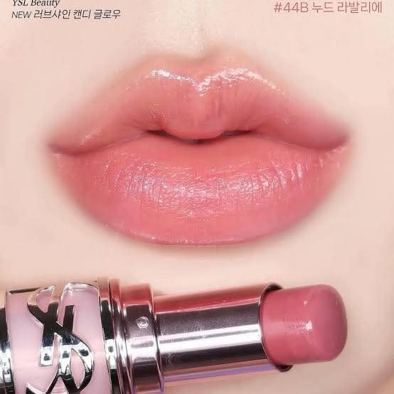 NoBox ไม่มีกล่อง YSL Loveshine Candy Glow 3.1g #44B Nude Lavalliere
