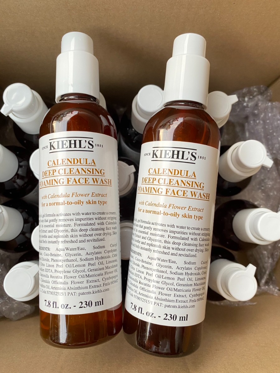 Kiehl's Calendula Deep Cleansing Foaming Face Wash 230ml. (เคาเตอร์ 1,600฿)