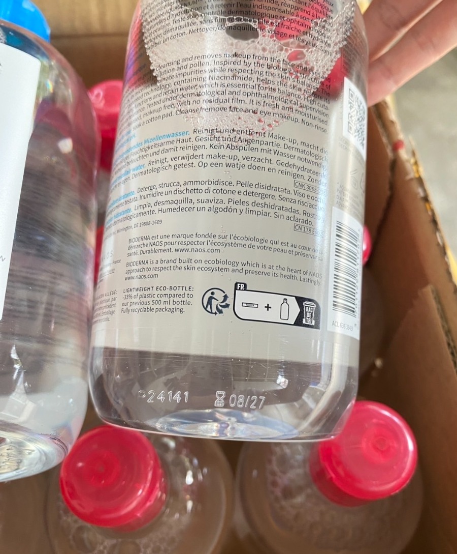 ฟ้า Bioderma Hydrabio H2O 500ml.