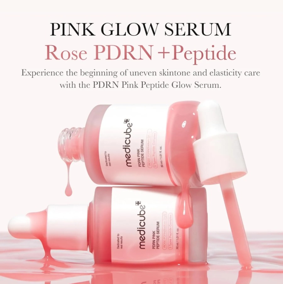 Medicube PDRN Pink Peptide Serum 30ml.