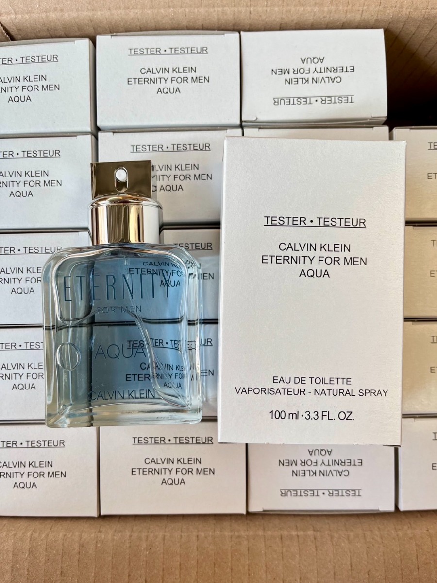 กล่องเทสเตอร์ - Calvin Klein Eternity Aqua Eau De Toilette 100ml. (เคาเตอร์ 3,970฿)