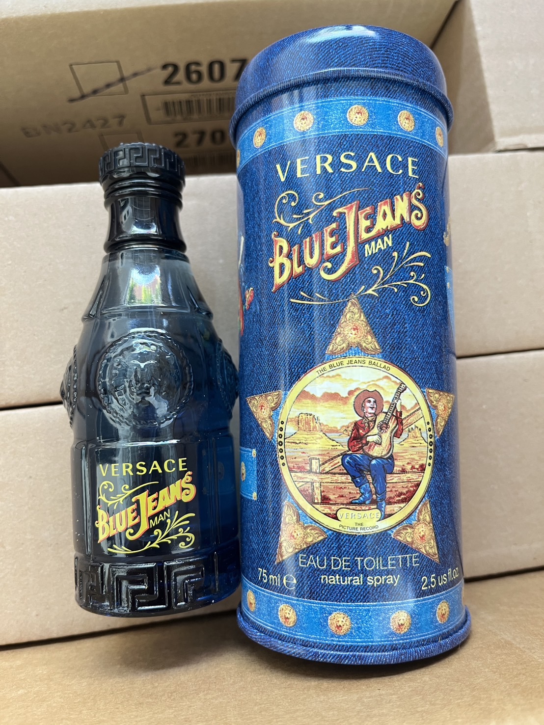 Versace Blue Jeans Eau De Toilette 75ml. (เคาเตอร์ 2,100฿)