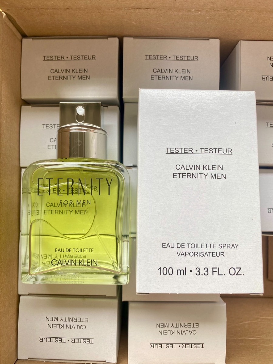 กล่องเทสเตอร์ - Calvin Klein Eternity For Men Eau De Toilette 100ml. (เคาเตอร์ 3,970฿)