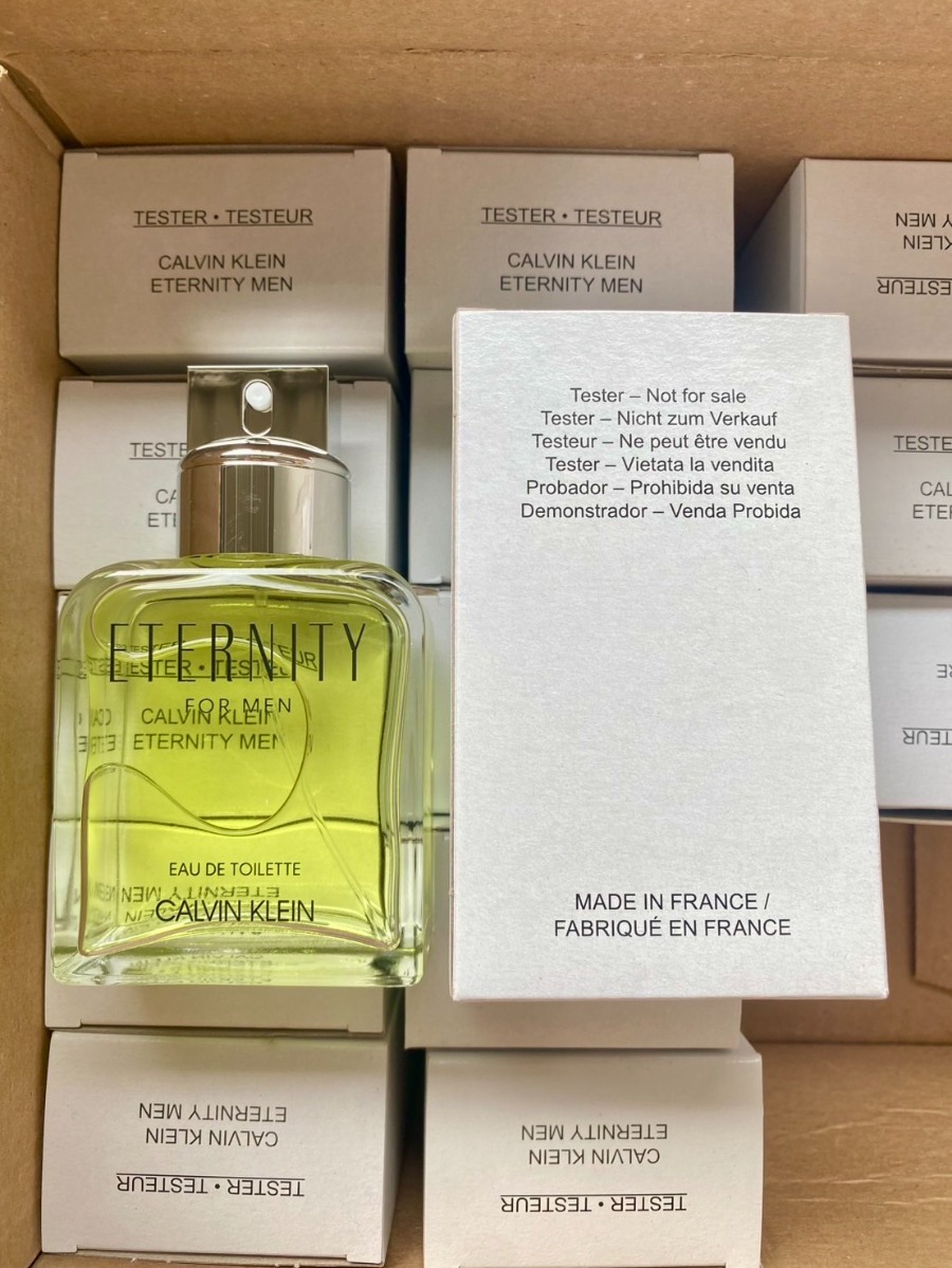 กล่องเทสเตอร์ - Calvin Klein Eternity For Men Eau De Toilette 100ml. (เคาเตอร์ 3,970฿)