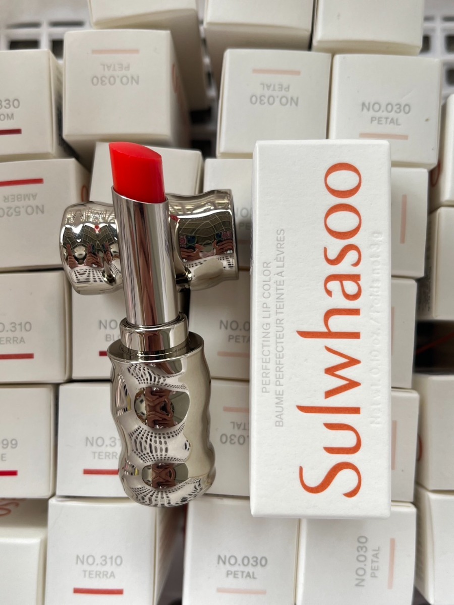 Sulwhasoo Perfecting Lip Color 3g. #520 Amber (เคาเตอร์ 1,300฿)
