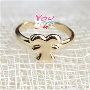 [YGL-0047] แหวนแฟชั่นเกาหลี หมีสีทอง