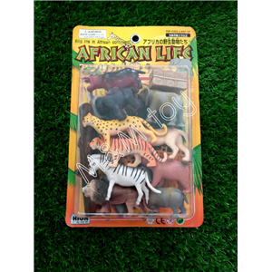[A026] ชุดสัตว์ป่า AFRICAN LIFE