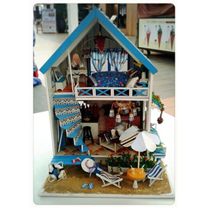 [A034] Mimi Home DIY.ชุดบ้านทะเล 2ชั้น