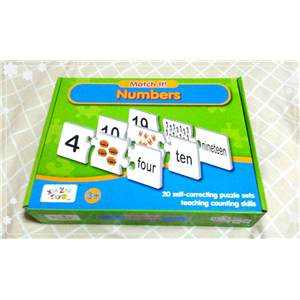 จิ๊กซอว์คำศัพท์ Match-it ชุด Numbers