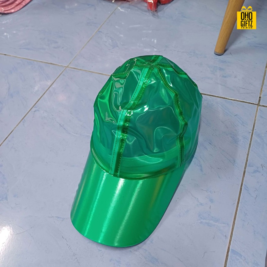 หมวกกันน้ำพลาสติกใส สกรีนโลโก้ ทำเป็นของพรีเมี่ยม ของที่ระลึกได้