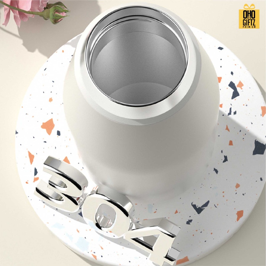 ขวดน้ำสแตนเลสสไตล์ญี่ปุ่น สกรีนโลโก้ ทำเป็นของพรีเมี่ยมได้