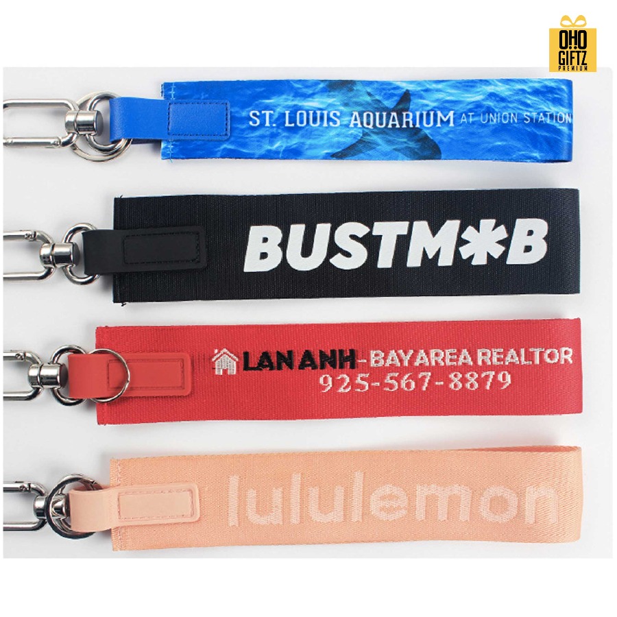 สายคล้องมือโทรศัพท์ พิมพ์ลายตามต้องการ สกรีนโลโก้ ทำของพรีเมี่ยมได้