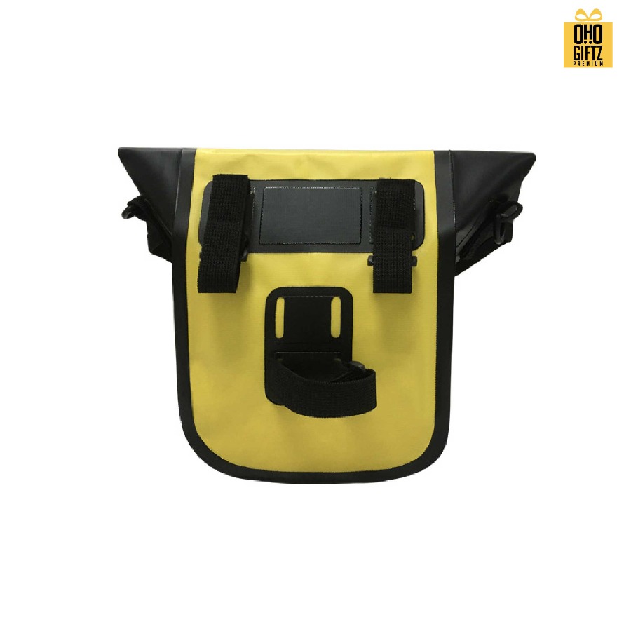 กระเป๋ากันน้ำติดหน้าจักรยาน สกรีนโลโก้ ทำเป็นของพรีเมี่ยมได้