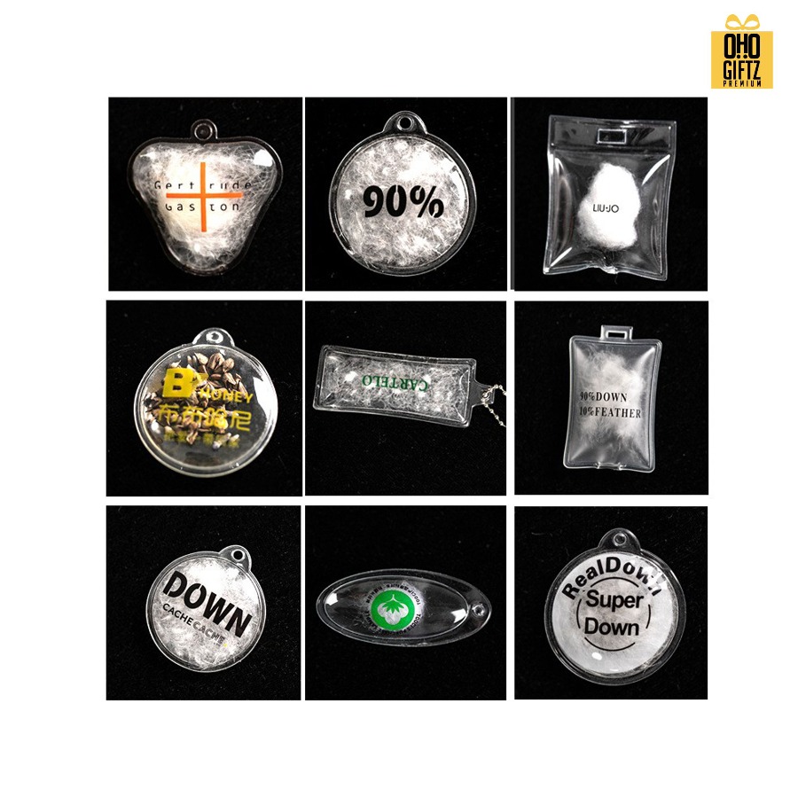 รับผลิตพวงกุญแจป้ายพองลม สกรีนโลโก้ ทำเป็นของพรีเมี่ยม ของชำร่วยได้