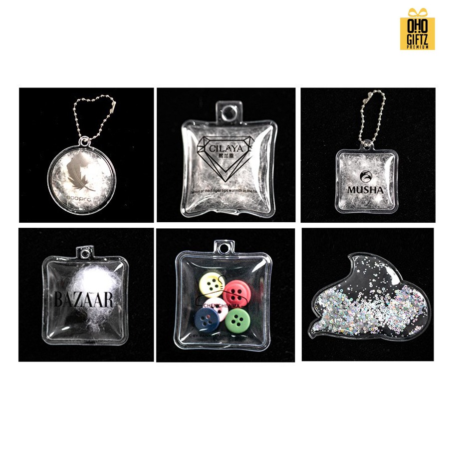 รับผลิตพวงกุญแจป้ายพองลม สกรีนโลโก้ ทำเป็นของพรีเมี่ยม ของชำร่วยได้