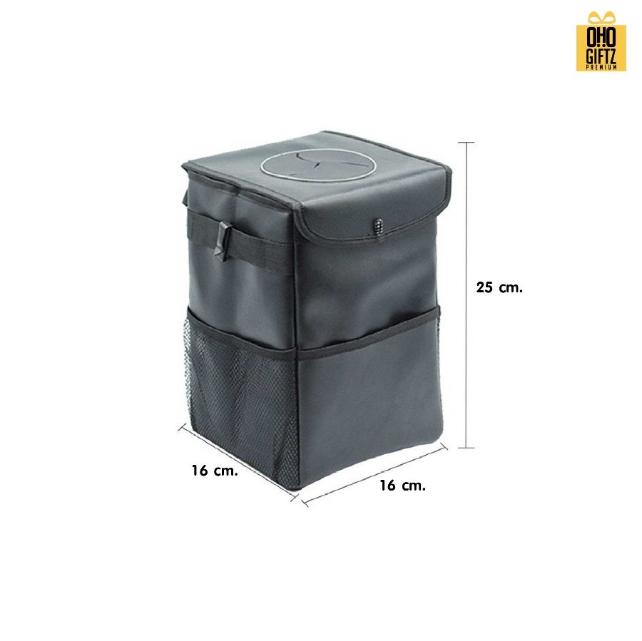 ถังขยะผ้าในรถยนต์ สกรีนโลโก้ ทำเป็นของพรีเมี่ยมได้