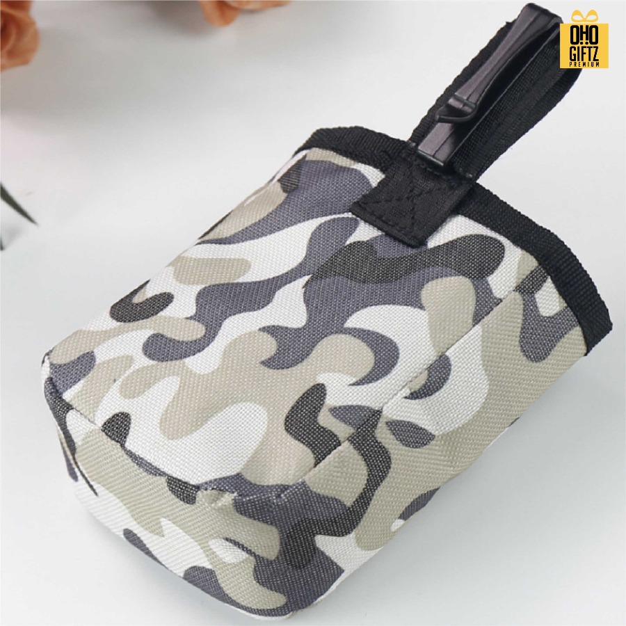 กระเป๋าเหน็บเอว ใส่ขนมสัตว์เลี้ยง สกรีนโลโก้ ทำเป็นของพรีเมี่ยม