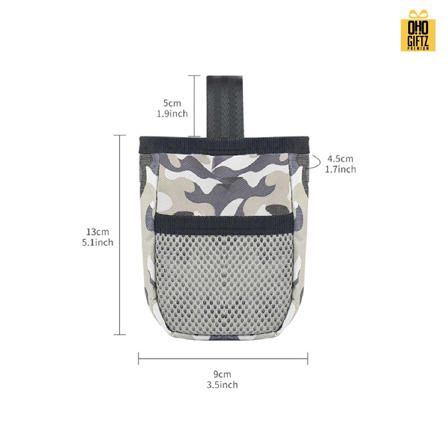 กระเป๋าเหน็บเอว ใส่ขนมสัตว์เลี้ยง สกรีนโลโก้ ทำเป็นของพรีเมี่ยม