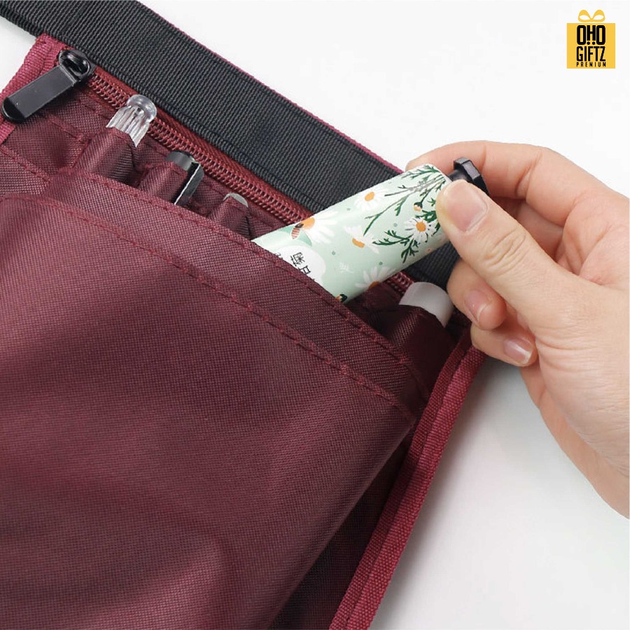 กระเป๋าคาดเอวใส่อุปกรณ์ สกรีนโลโก้ ทำเป็นของพรีเมี่ยมได้