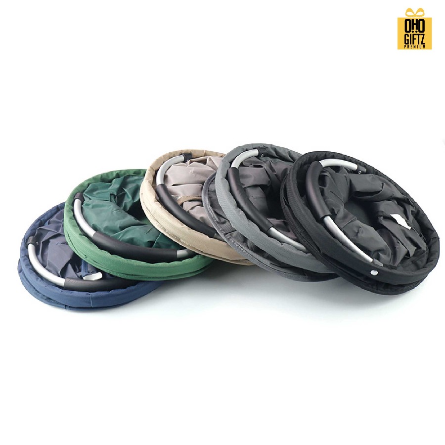 ตะกร้าผ้าเก็บของพับได้ สกรีนโลโก้ ทำเป็นของพรีเมี่ยมได้