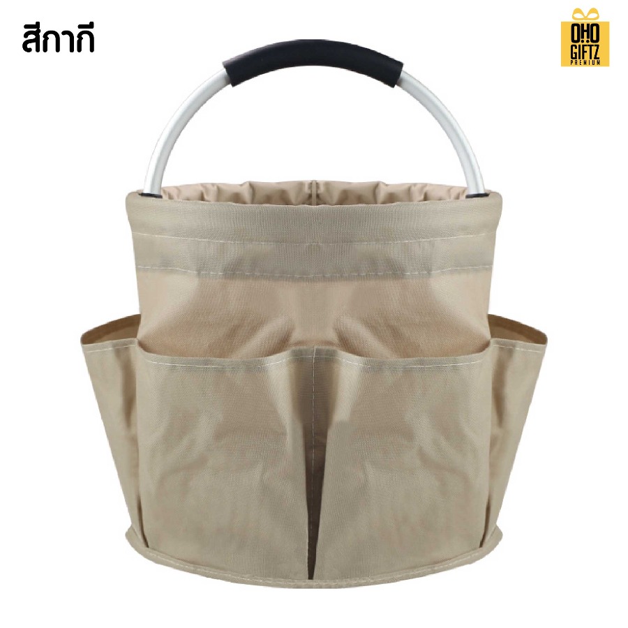 ตะกร้าผ้าเก็บของพับได้ สกรีนโลโก้ ทำเป็นของพรีเมี่ยมได้