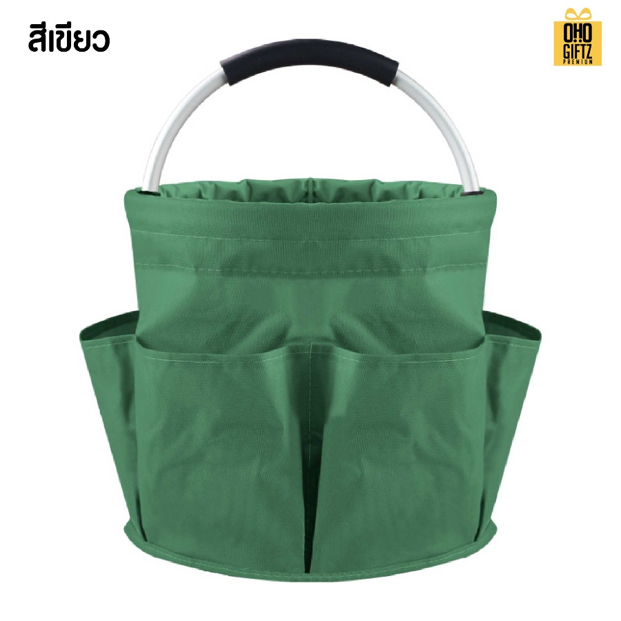 ตะกร้าผ้าเก็บของพับได้ สกรีนโลโก้ ทำเป็นของพรีเมี่ยมได้