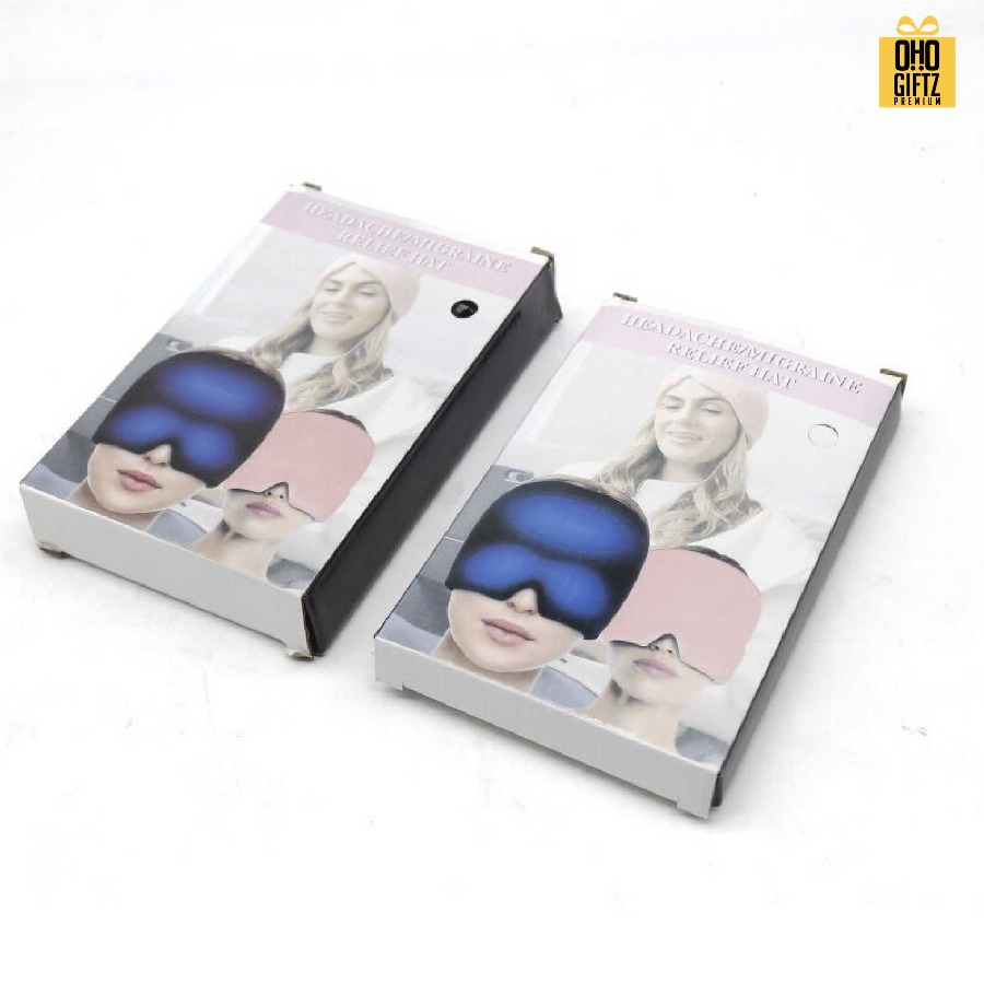 ที่ครอบหัวประคบร้อนและเย็น สกรีนโลโก้ ทำเป็นของพรีเมี่ยม ของชำร่วยได้