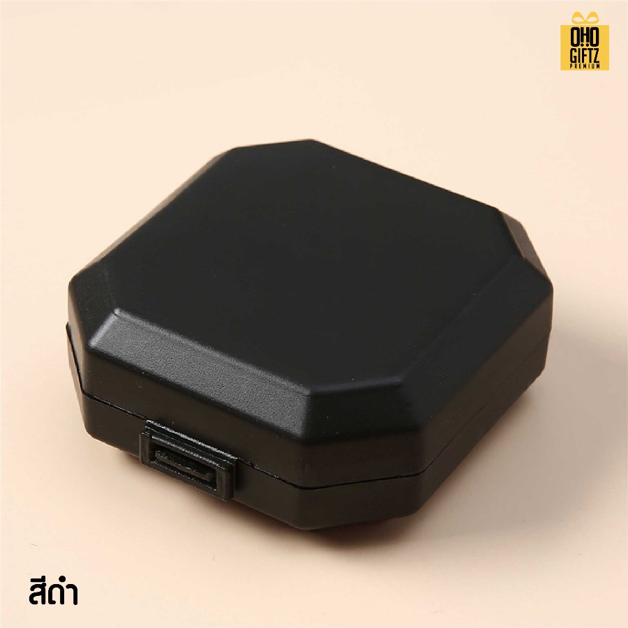 กล่องยาพกพา 6 ช่อง สกรีนชื่อ สกรีนโลโก้ ทำเป็นของพรีเมี่ยมได้ 