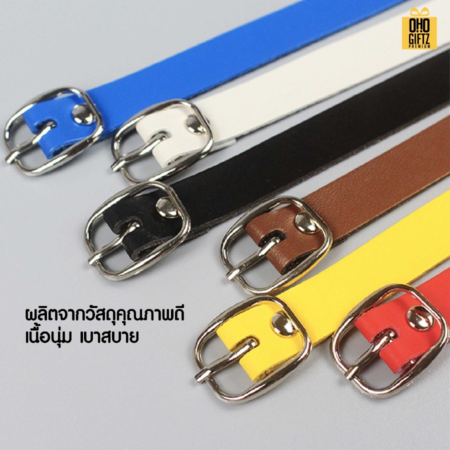 สายห้อยป้ายแท็ก PU สกรีนโลโก้ ทำเป็นของพรีเมี่ยมได้