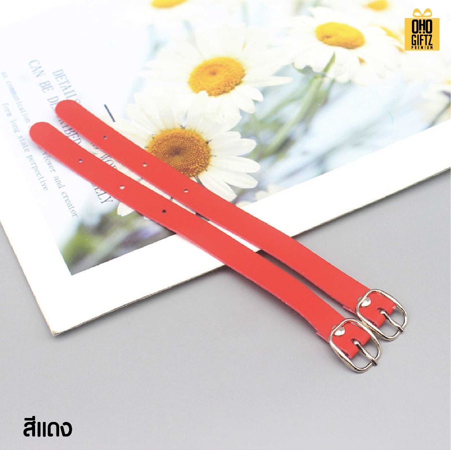 สายห้อยป้ายแท็ก PU สกรีนโลโก้ ทำเป็นของพรีเมี่ยมได้