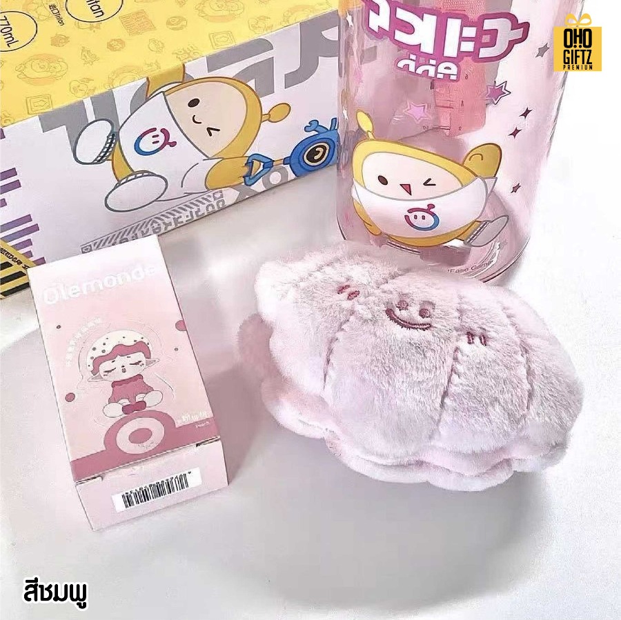 พวงกุญแจตุ๊กตากระจกหอย สกรีนโลโก้ ทำเป็นของพรีเมี่ยม ของชำร่วยได้