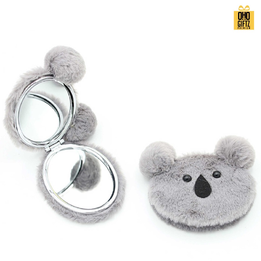 กระจกตุ๊กตาผ้า ดีไซน์ตามต้องการ สกรีนชื่อ สกรีนโลโก้ ทำเป็นของพรีเมี่ยมได้