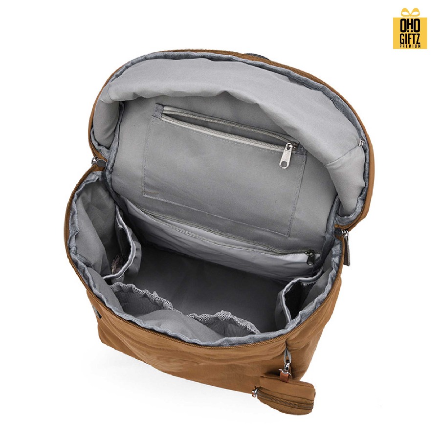 กระเป๋าเป้คุณแม่ลูกน้อย สกรีนโลโก้ ทำเป็นของพรีเมี่ยม