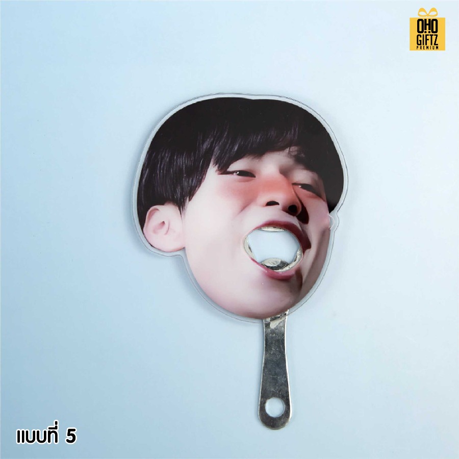 ที่เปิดขวดหน้าคนอ้าปาก สกรีนโลโก้ ทำเป็นของพรีเมี่ยมได้