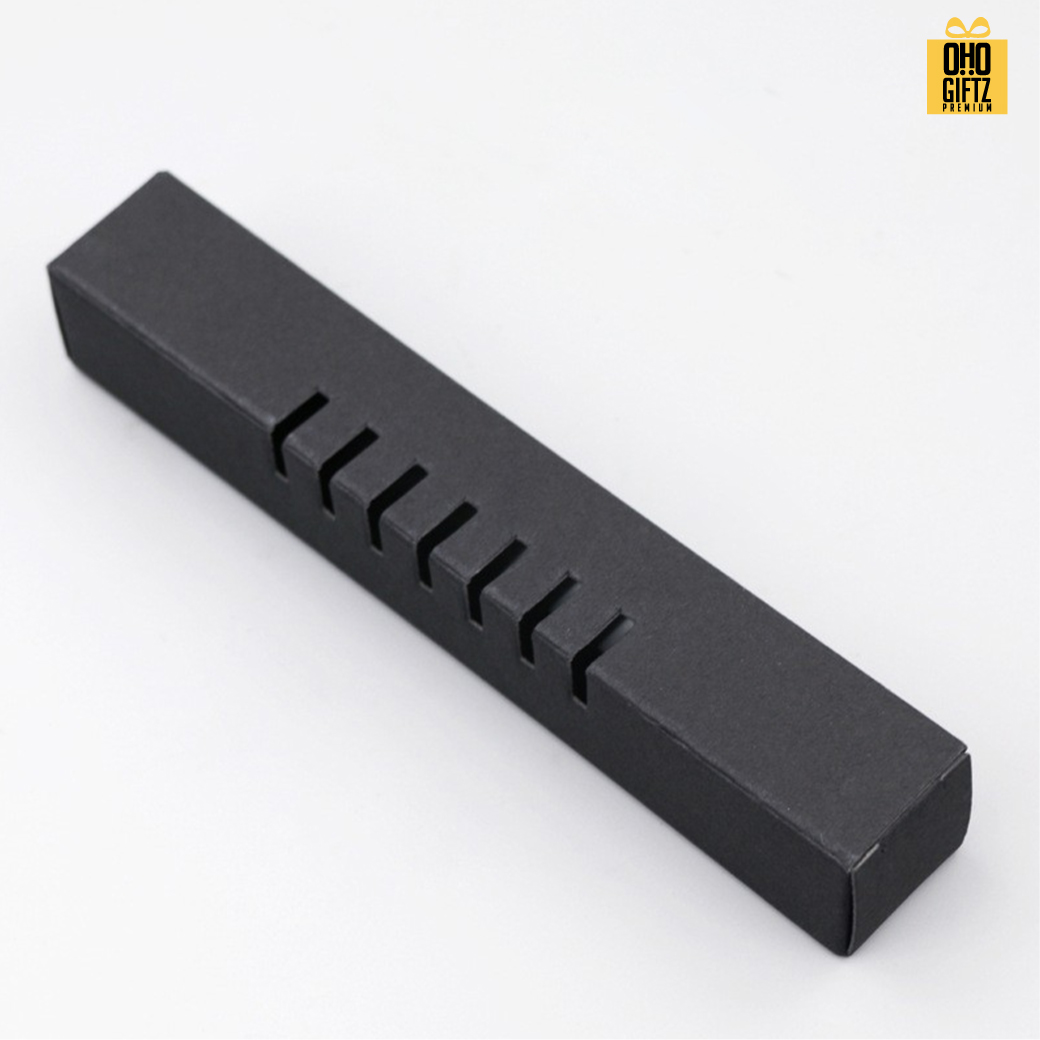 กล่องกระดาษใส่ปากกาเท่ๆ สกรีนชื่อ สกรีนโลโก้ทำเป็นของพรีเมี่ยมได้