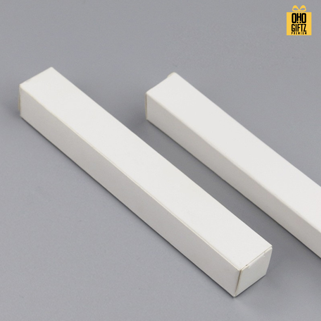 กล่องกระดาษใส่ปากกาเท่ๆ สกรีนชื่อ สกรีนโลโก้ทำเป็นของพรีเมี่ยมได้