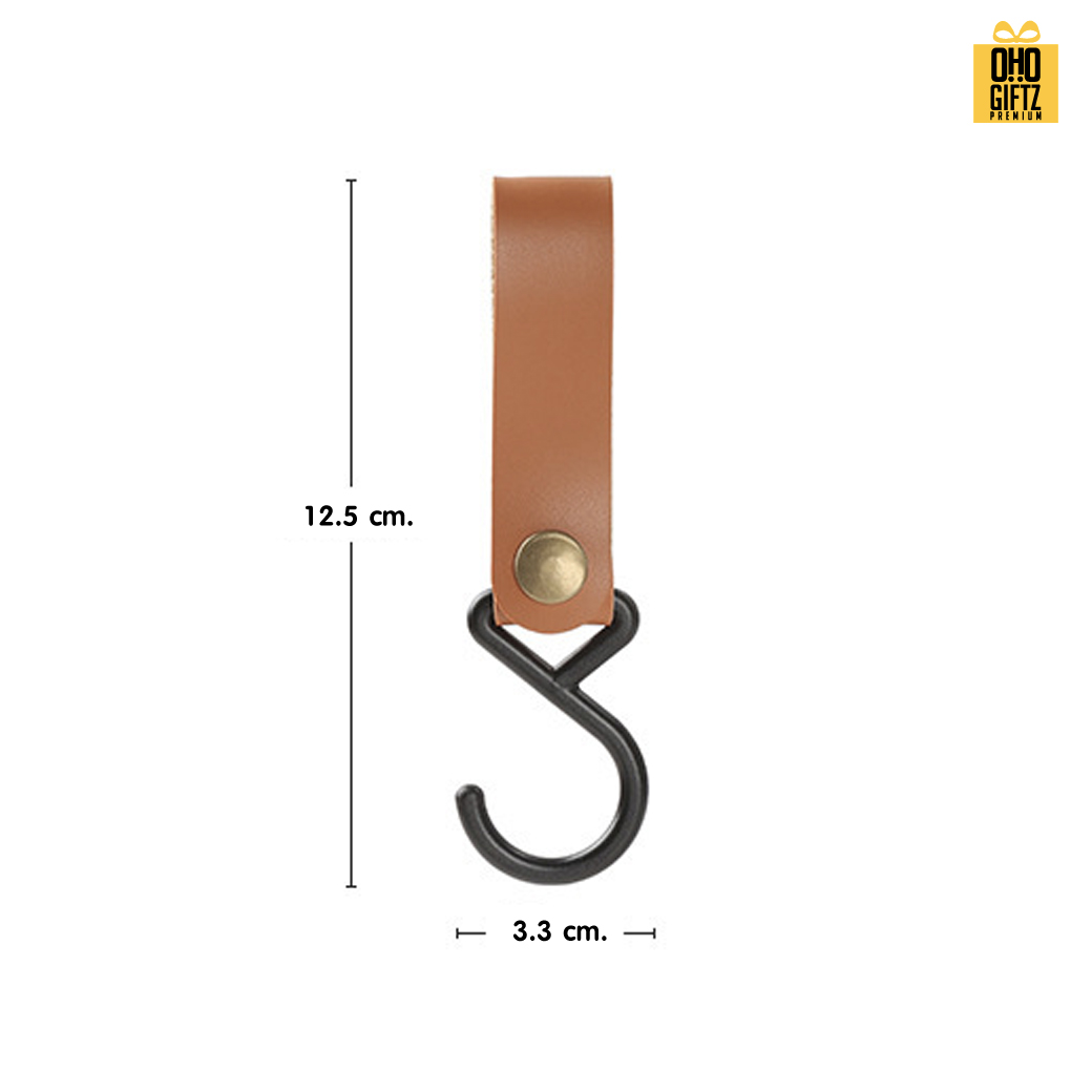 ขอเกี่ยวหนัง PU สกรีนโลโก้ สกรีนชื่อ ทำเป็นของพรีเมี่ยมได้