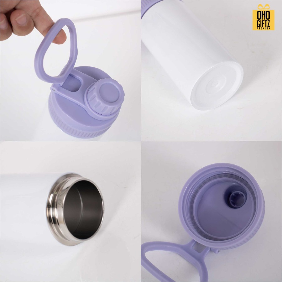 กระติกน้ำสแตนเลส สกรีนโลโก้ ทำเป็นของพรีเมี่ยมได้