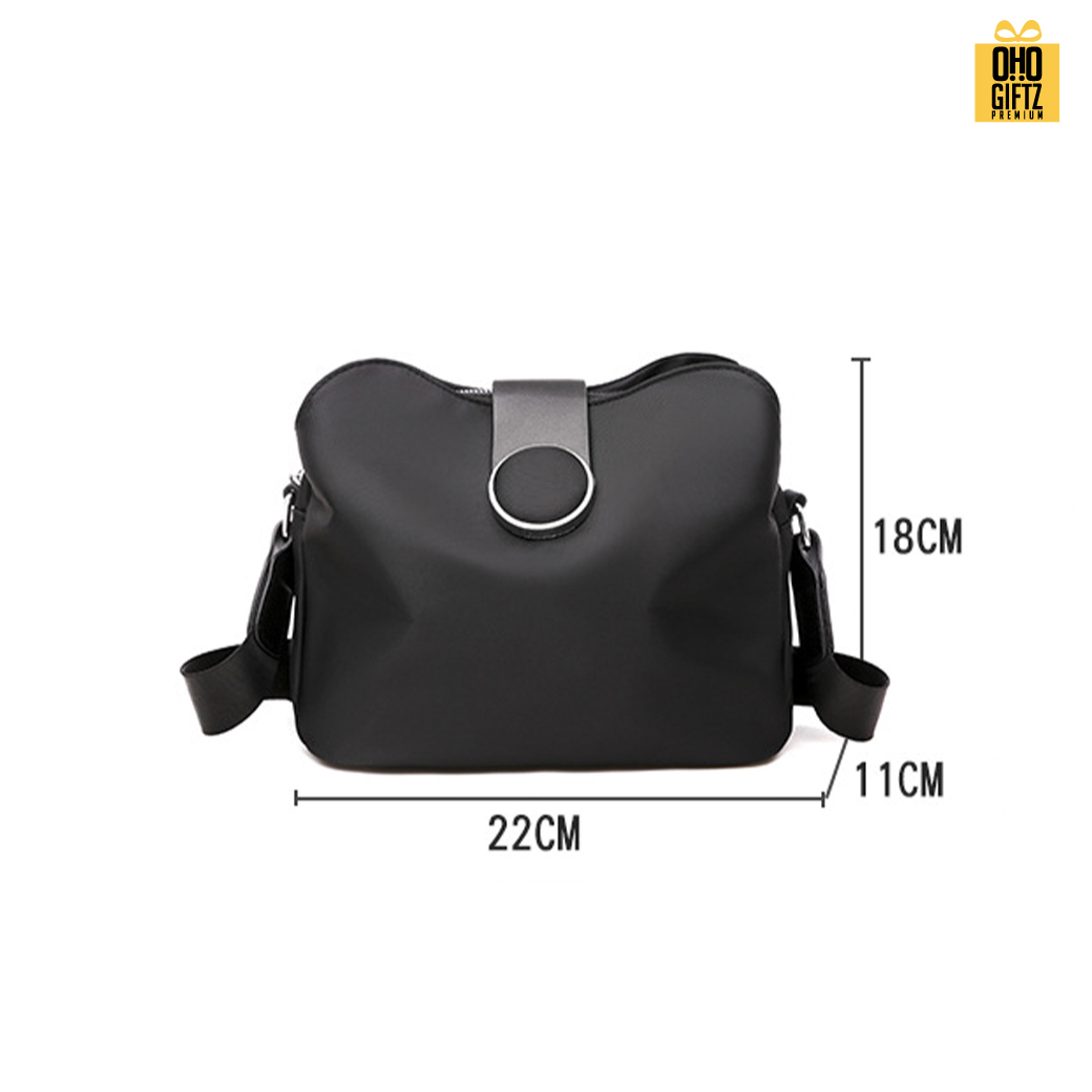 กระเป๋าสะพาย สไตล์เกาหลี สกรีนโลโก้ ทำเป็นของพรีเมี่ยมได้