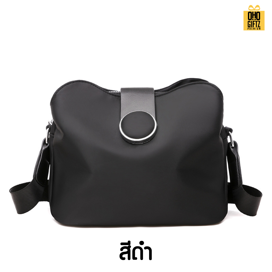 กระเป๋าสะพาย สไตล์เกาหลี สกรีนโลโก้ ทำเป็นของพรีเมี่ยมได้