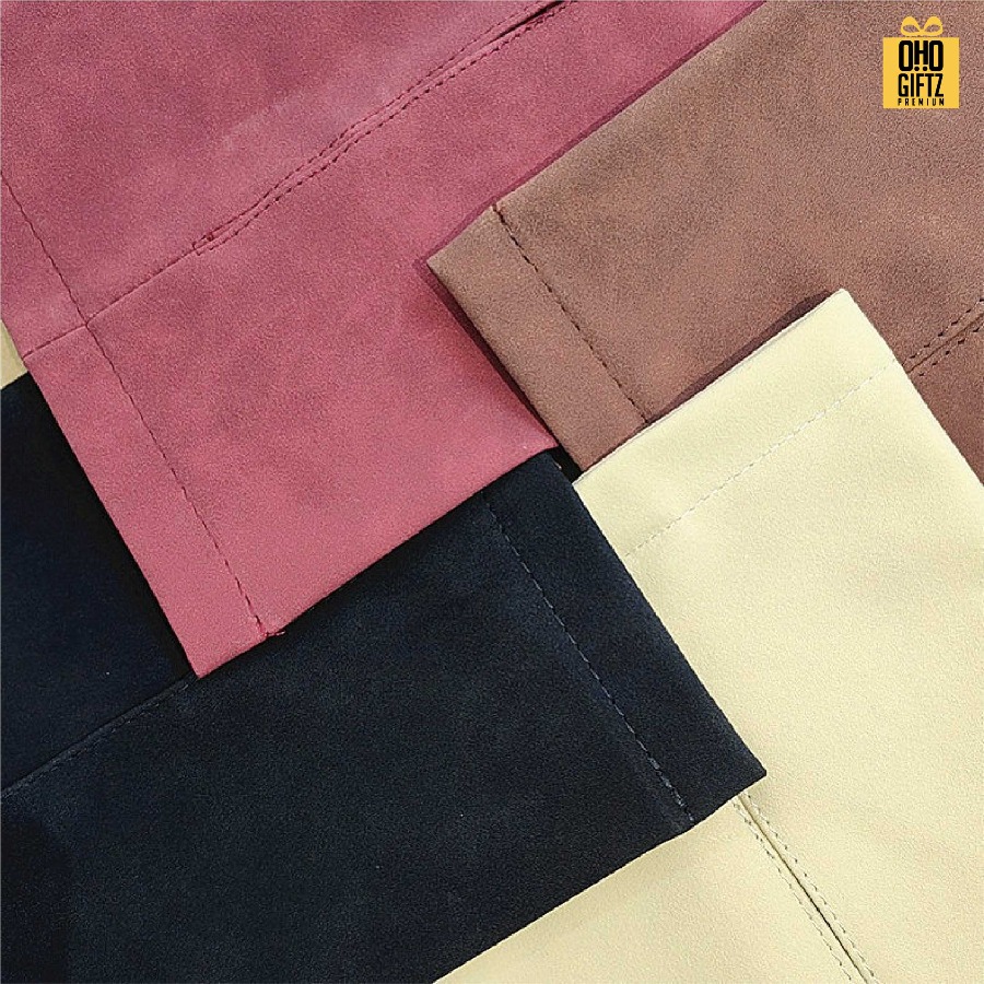 กระเป๋าใส่ทิชชู่หนังกลับสุดหรู สกรีนโลโก้ ทำเป็นของพรีเมี่ยมได้