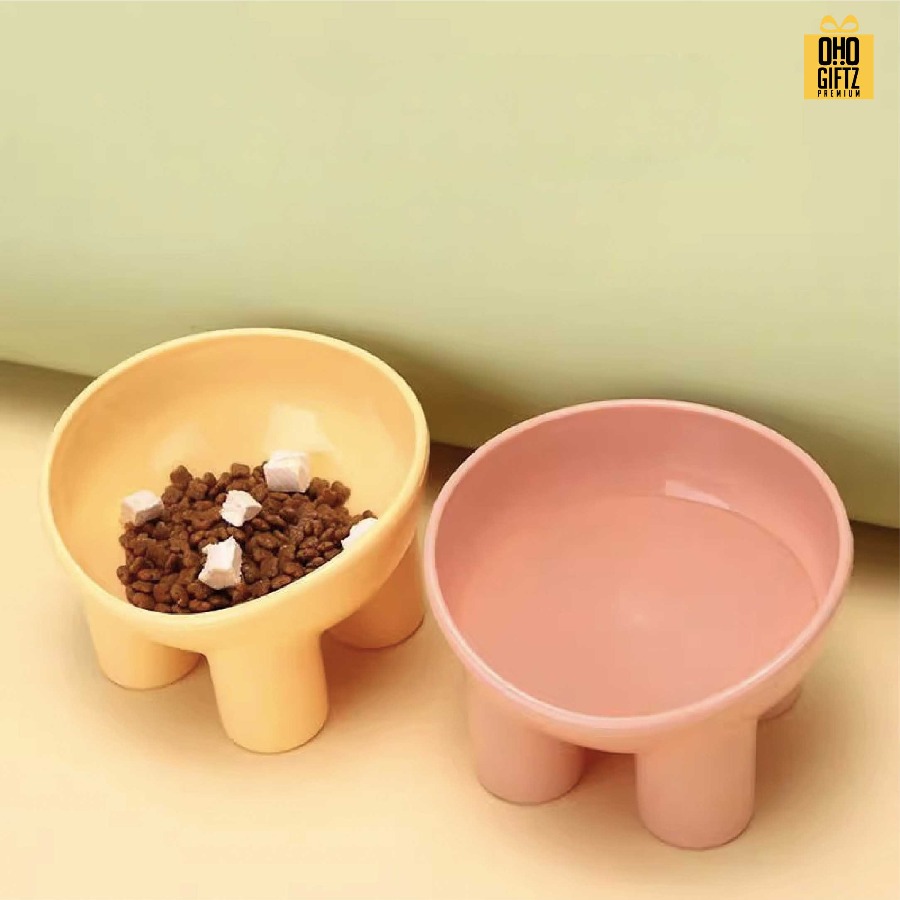 ชามอาหารสัตว์เลี้ยง สกรีนโลโก้ ทำเป็นของพรีเมี่ยม