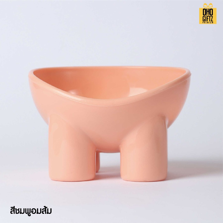 ชามอาหารสัตว์เลี้ยง สกรีนโลโก้ ทำเป็นของพรีเมี่ยม