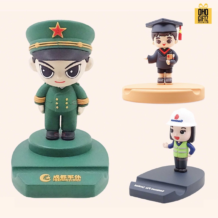 ตุ๊กตาตั้งมือถือ Art toy Soft PVC ดีไซน์ตามต้องการ ออกแบบดีไซน์ได้ตามต้องการ 