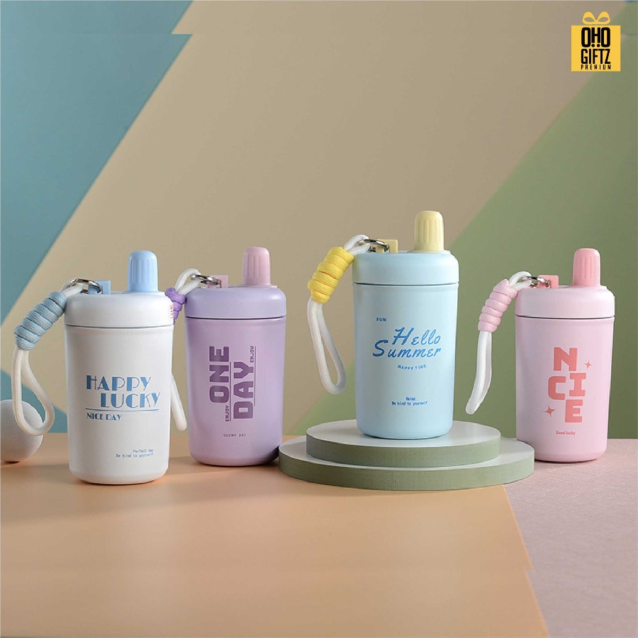 ถ้วยน้ำสแตนเลสสไตล์ญี่ปุ่น สกรีนโลโก้ ทำเป็นของพรีเมี่ยมได้