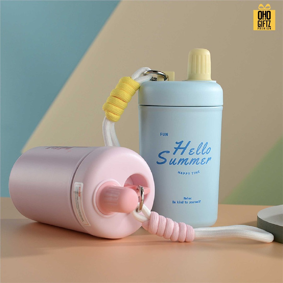 ถ้วยน้ำสแตนเลสสไตล์ญี่ปุ่น สกรีนโลโก้ ทำเป็นของพรีเมี่ยมได้