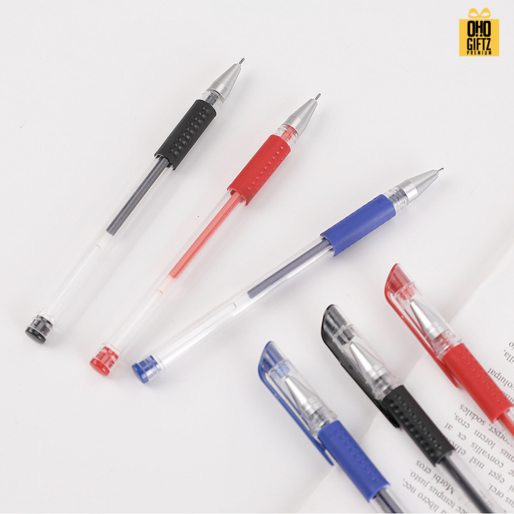 ปากกาหมึกเจล สกรีนชื่อ สกรีนโลโก้ ทำเป็นของพรีเมี่ยมได้