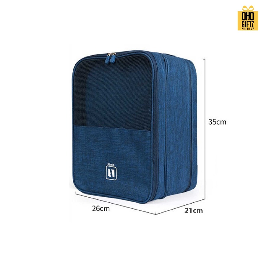 กระเป๋าใส่รองเท้าเสริมเดินทาง สกรีนโลโก้ ทำเป็นของพรีเมี่ยมได้