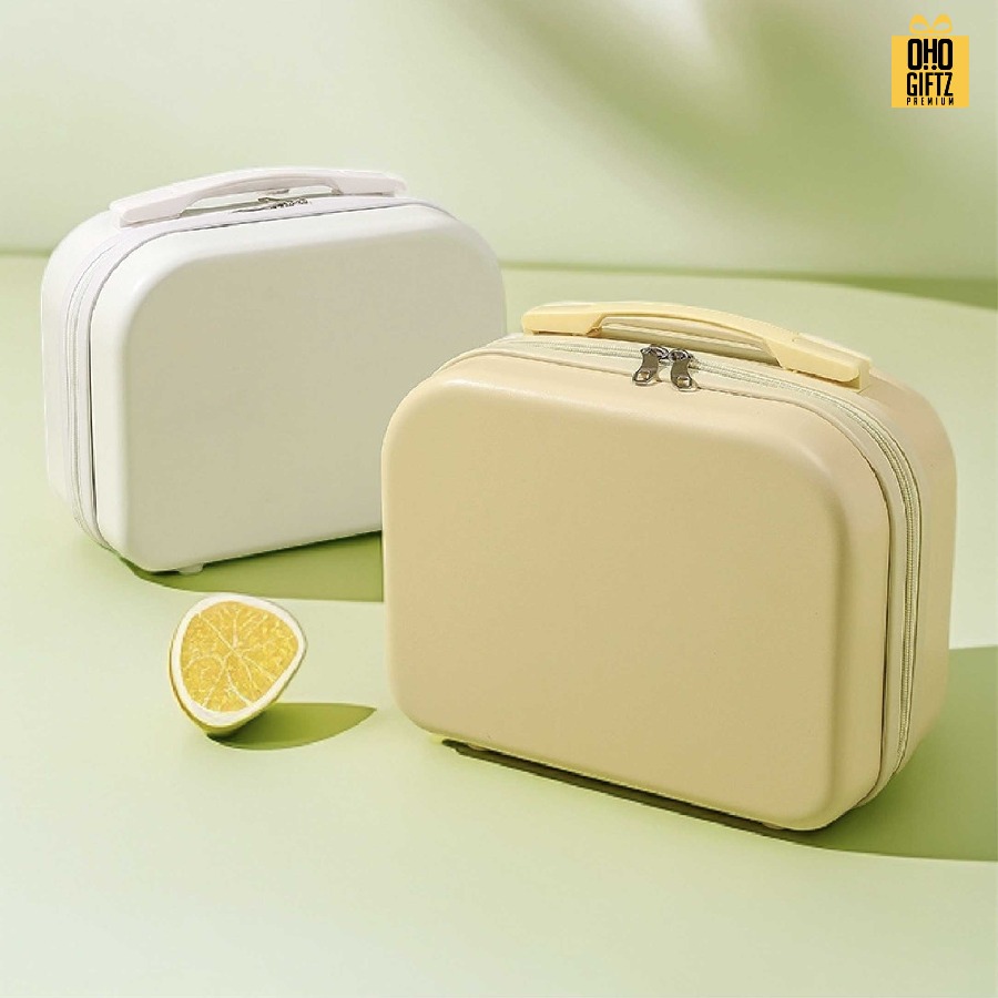 กระเป๋าเดินทางขนาดเล็กสไตล์เกาหลี 14 นิ้ว สกรีนชื่อ สกรีนโลโก้  ทำเป็นของพรีเมี่ยมได้